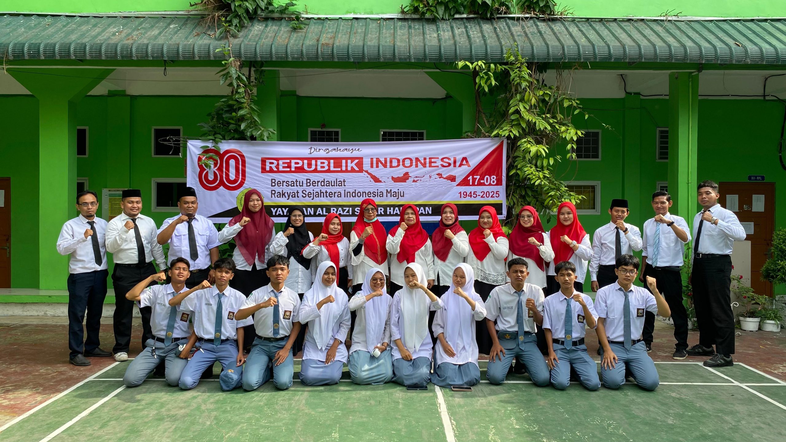 Yayasan Al Razi Sinar Harapan Peringati HUT-RI ke-80, Merdeka!!