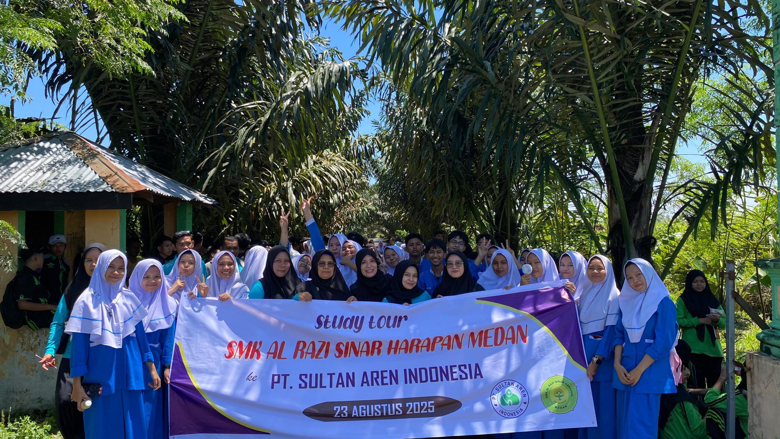 SMK Al Razi Study Tour ke PT. Sultan Aren Indonesia