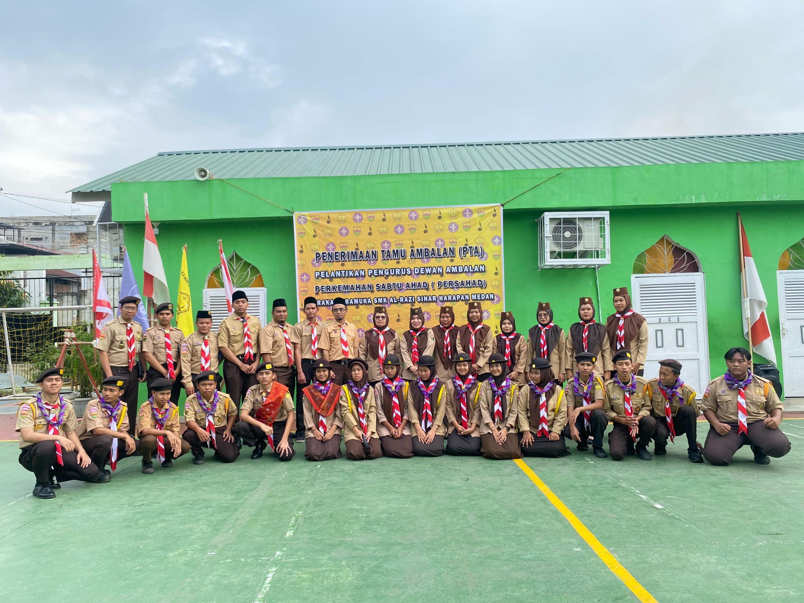 Pramuka SMK Al Razi Laksanakan Perkemahan Sabtu Ahad